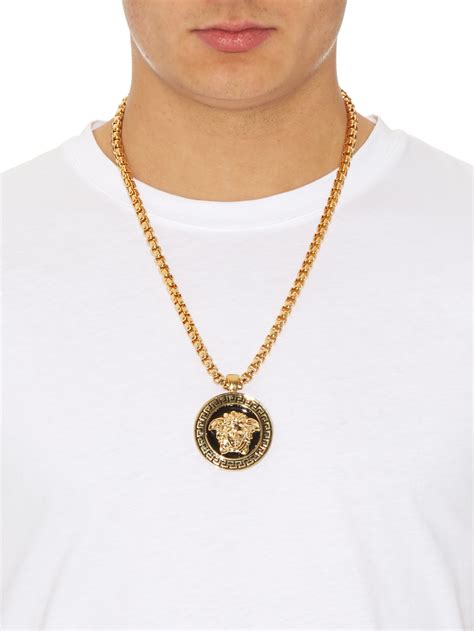 versace men's necklace sale